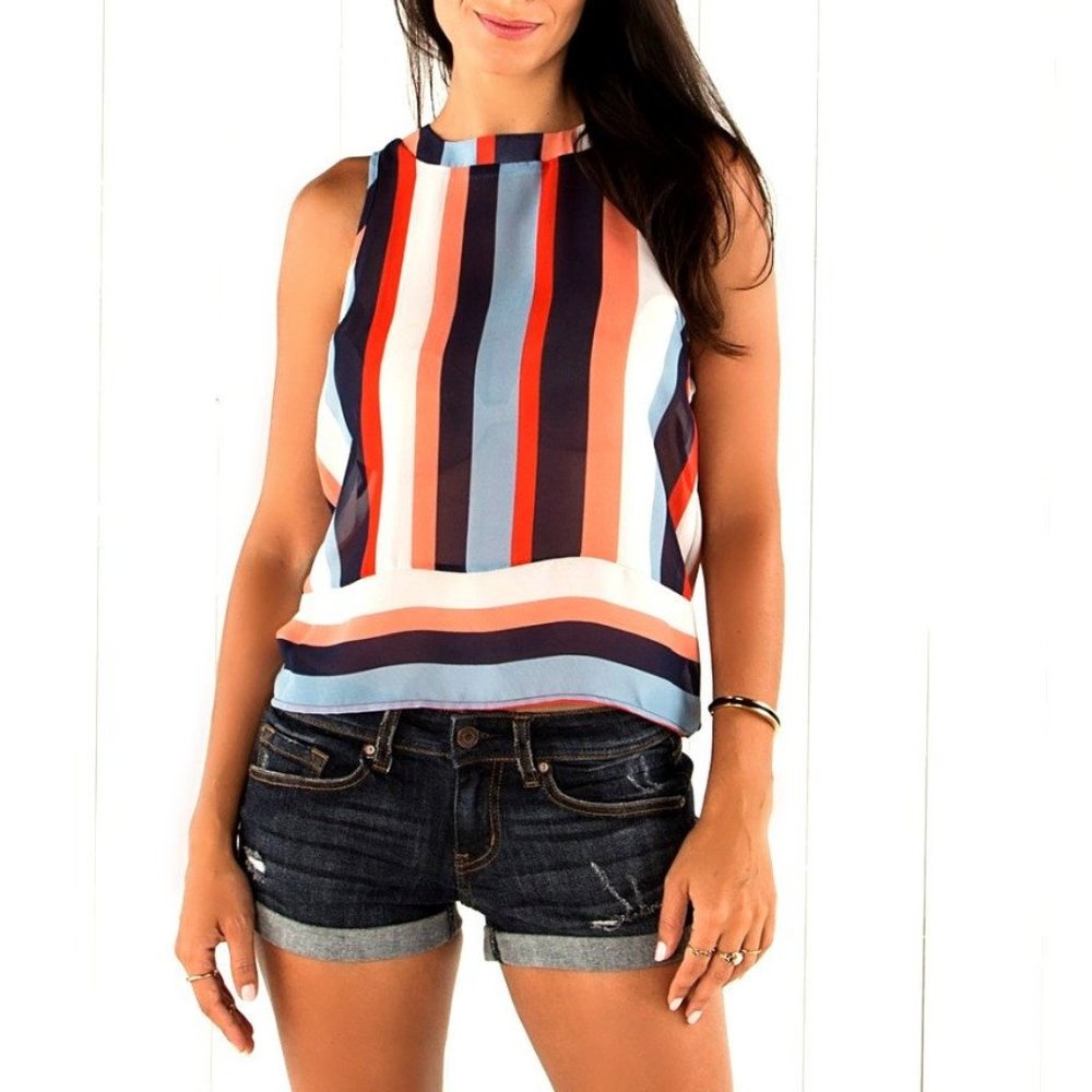 Sleeveless Blouse